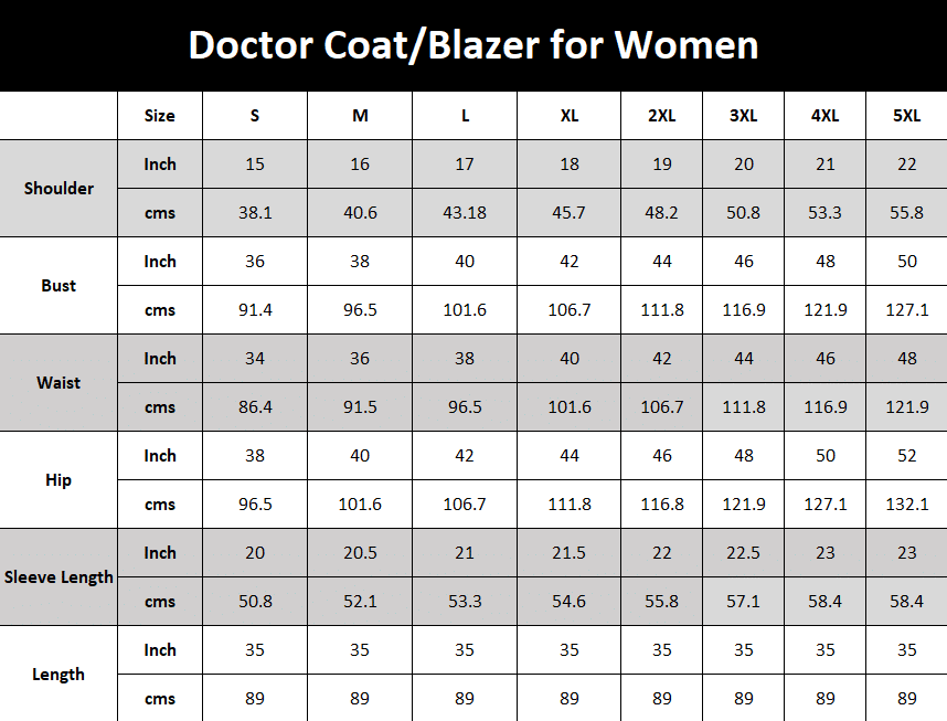 doctor blazer sashafe