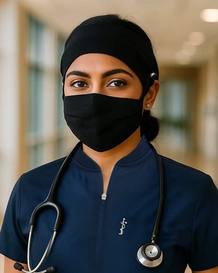 Ear Protection Holder Button Savior Headband for