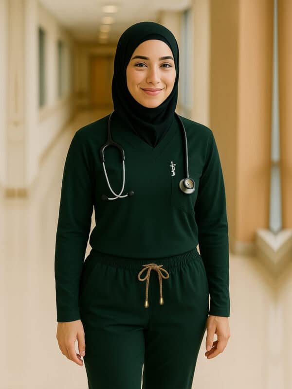modest doctor scrubs