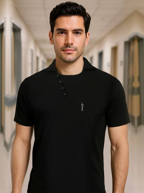 black scrub men