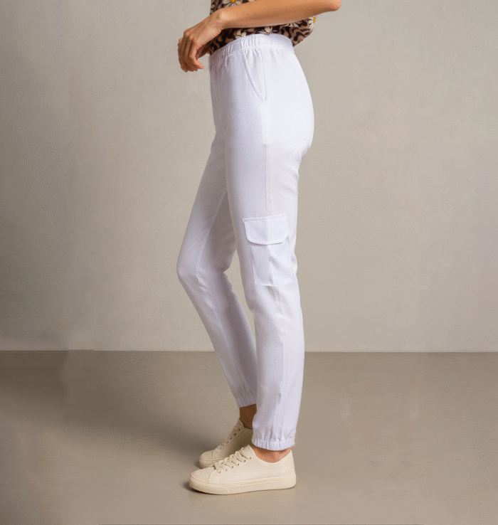 SCRUB PANT WHITE