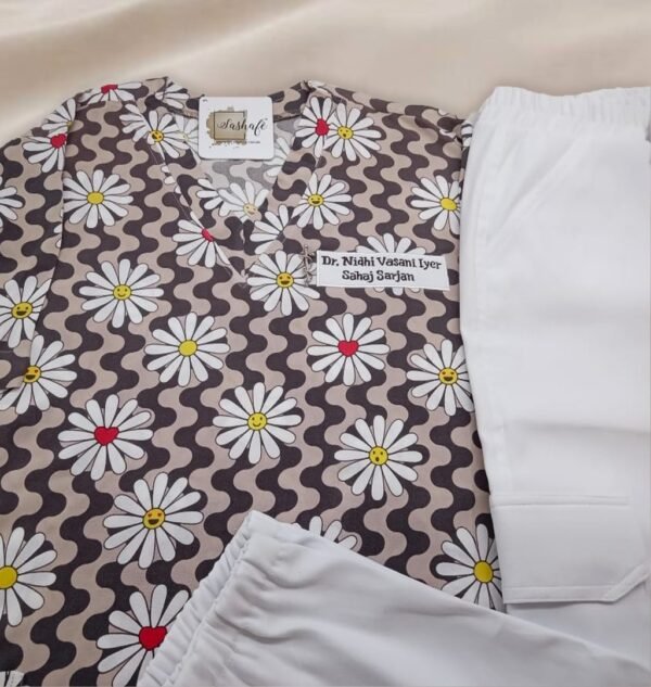 printed scrubs for doctors
