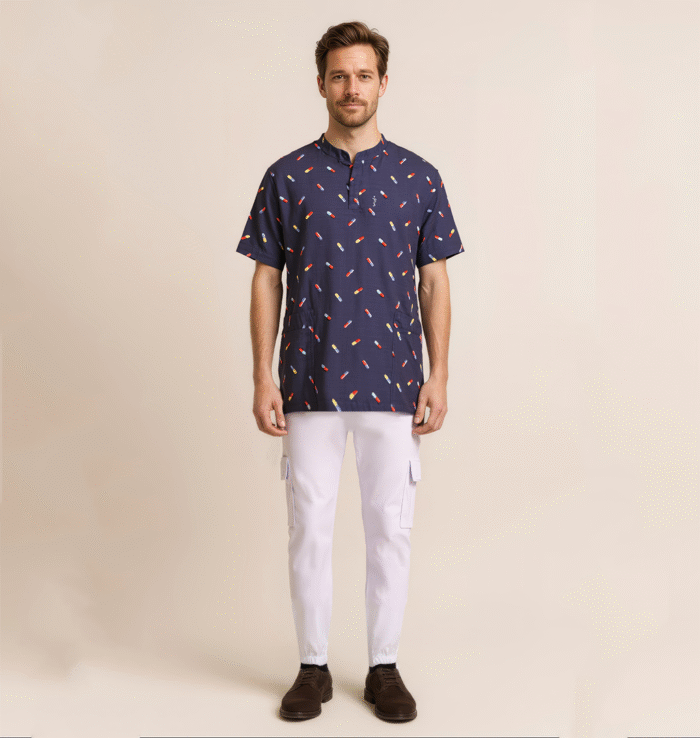 Printed Sashafe Scrubs