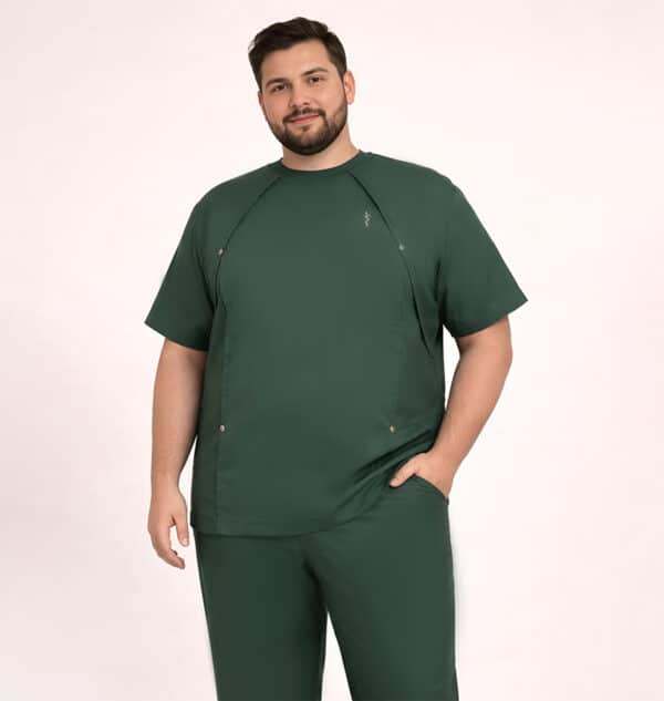 plus size men scrub